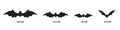 Midnight Bats — 3D Halloween Wall Decor