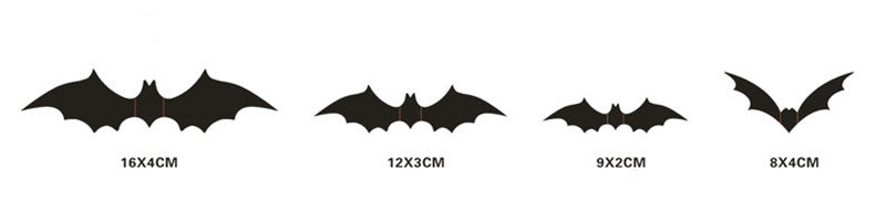 Midnight Bats — 3D Halloween Wall Decor